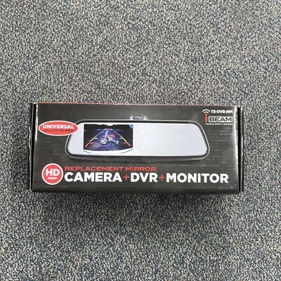 IBeam TE-DVR-MM Universal Rear-View Mirror With Integrated 4.5 Inch Monitor - Image 1 of 2