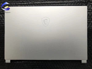 Nuevo para MSI GS65 MS-16Q5 P65 Creator 8RE 15,6"" LCD cubierta trasera plateada - Imagen 1 de 4