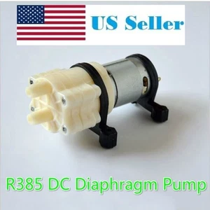 Motor de tanque de peces mini bomba de acuario 12 V DC R385 para bomba de diafragma bomba de agua/AIRE - Imagen 1 de 3