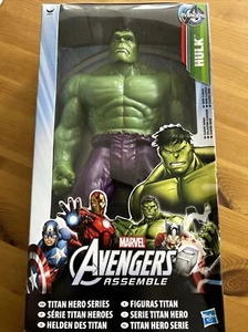 Marvel Avengers Assemble Hulk Action Figure Hasbro Titan Hero Series Boxed 2013 - Picture 1 of 6