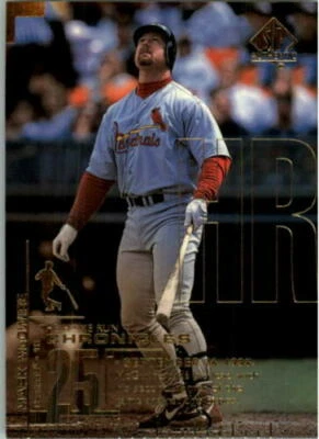 1999 (CARDINALS) SP Authentic Home Run Chronicles #HR68 Mark McGwire - Image 1 of 2