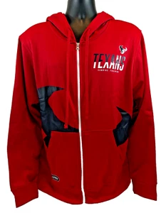 Houston Texans Hoodie Sweatshirt Sweater Full Zip Mens NFL Team Apparel Size L - Picture 1 of 7
