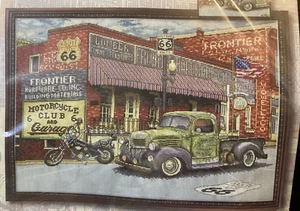 Kit punto de cruz Design Works "Frontier Hardware" #3257 HL iniciado - Imagen 1 de 5