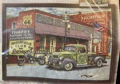 Kit punto de cruz Design Works "Frontier Hardware" #3257 HL iniciado Foto 1 de 4