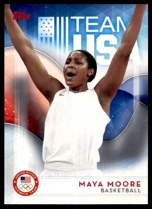 2016 TOPPS US OLYMPIC TEAM MAYA MOORE BASKETBALL #74 - Picture 1 of 2