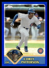 2003 Topps Chrome  Corey Patterson #27 Refractor /699 Chicago Cubs