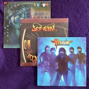 3x Lot XIAN HARD ROCK Servant / Rez Band / Vision 3LP Christian Metal CCM - Bild 1 von 9
