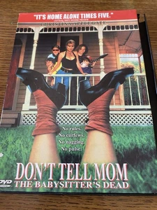DONT TELL MOM THE BABYSITTERS DEAD - (DVD, 1991) - Christina Applegate - Picture 1 of 2