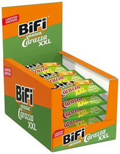 (19,22€/1kg) Bifi Veggie Carazza XXL Pizza-Snack, Weizen-Gebäck, 16 Stück - Bild 1 von 3