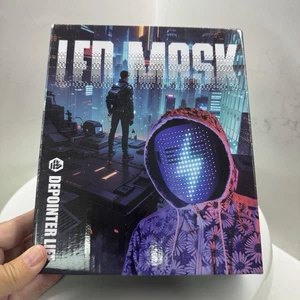 Depointer Life Led Mask with Gesture Sensing,Unisex LED Lighted Face Transformin - Picture 1 of 15