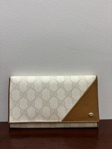 Gucci Vintage GG Monogram Bifold Wallet - Picture 1 of 10