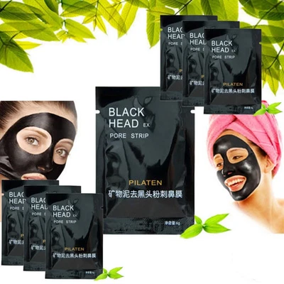 5x PILATEN Blackhead Remover Strips Face Cleansing Deep Peel Off Acne Mask 6g - Image 1 of 4