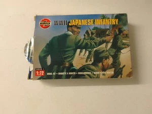 Vintage Airfix WW 2 Japanese Infantry Figures 1/72 Boxed NOS - Picture 1 of 6