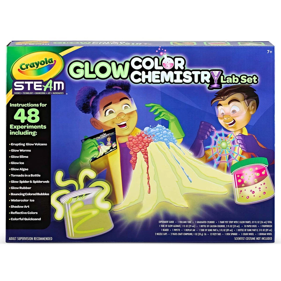 Juego de química de color brillante Crayola® Foto 1 de 1