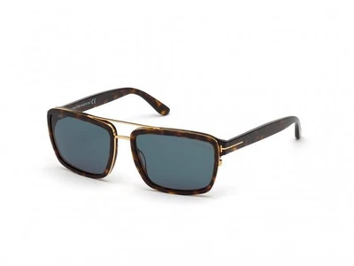 Gafas de sol Tom Ford Anders FT0780 52N monturas marrones y lentes azules 58M/nuevas/auténticas Foto 1 de 3
