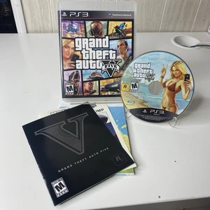 Grand Theft Auto V (PlayStation 3, 2013) en caja y probado - Imagen 1 de 6