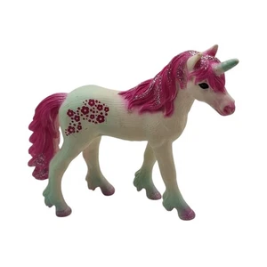 SCHLEICH Bayala 2009 Retired Rajana Unicorn Foal 7.5cm Tall 9cm Long - Picture 1 of 11