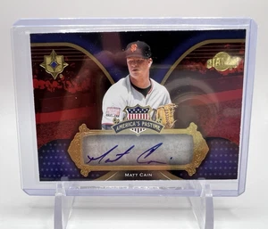 2007 Upper Deck Ultimate Collection Matt Cain #AP-MC America's Pastime Auto - Picture 1 of 6