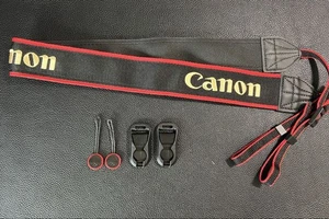 Peak Design Anchor Links with Canon Camera Strap Used Good Condition Set - Picture 1 of 4