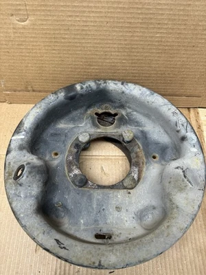 Dodge 2nd gen Ram PASSENGER SIDE 0-02 Rear RIGHT Brake backing plate drum brakes - Image 1 of 4