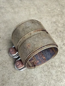 Porsche 911 992 Carrera Exhaust Silencer Muffler Clamp Sleeve 992253143A 2019-24 - Picture 1 of 5