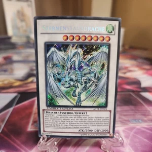 STARDUST DRAGON SECRET RARE GERMAN AC11-DE024 YUGIOH - Picture 1 of 5