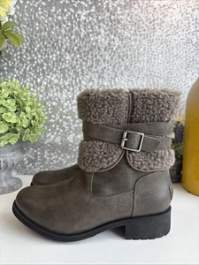 Botas de Cuero Impermeables UGG Blayre lll Reino Unido Talla 5 - Pizarra - Imagen 1 de 23
