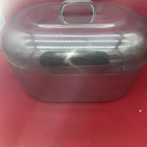 Wagner Ware Magnalite 4269 Pentola Girarrosto Alluminio 17 Qt Forno Olandese NO Rivestimento - Foto 1 di 11