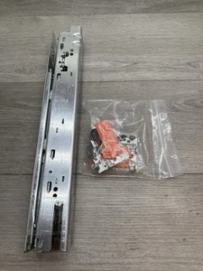 Blum 563F3810B 15” Full Ext Zinc Softclose Fseries Tandem Drawer Slide for 3/4” - Picture 1 of 2