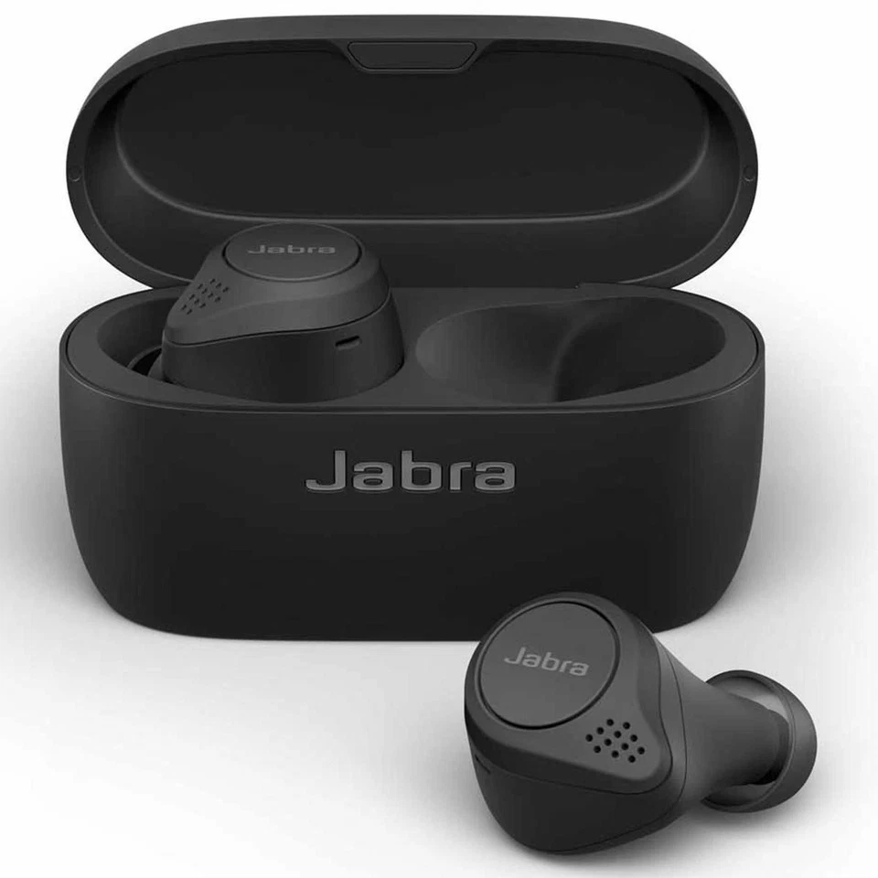 Jabra Elite 75t Bluetooth Wireless Kopfhörer Professionell Pc Refurbished - Bild 1 von 4