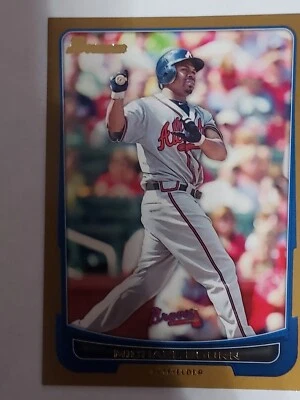 2012 topps bowman baseball card gold frame Michael Bourn #44 - Image 1 of 2