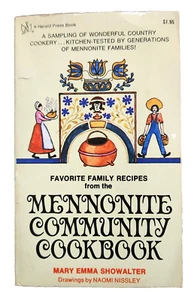 Favorite Family Recipes from the Mennonite Community Cookbook 1978 Paperback - Picture 1 of 10