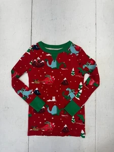 Wonder Shop Red Dinosaur Graphic Long Sleeve Pajama Shirt Boys Size 3T - Picture 1 of 5