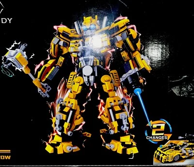 Mesiondy Robot Building Toy Set Transforming Robot Building Playset Puzzle - Image 1 of 4