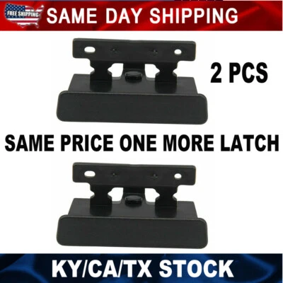 2 Pcs Center Console Armrest Lid Latch Lock For 2007-2014 Chevy SILVERADO US - Imagem 1 de 4