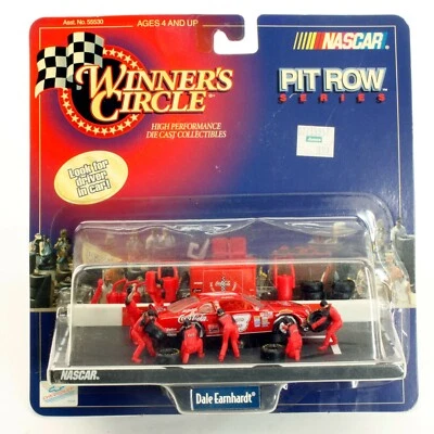 NASCAR 1998 Winners Circle 1:64 Pit Row Dale Earnhardt Coca-Cola Car   UU20 - Image 1 of 4