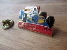 alain prost formule 1 world champion 93 canon elf vintage pin badge