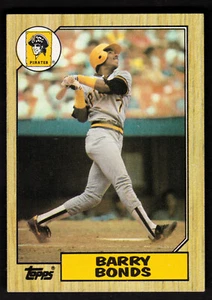 1987 Topps #320 Barry Bonds RC EX-MNT PIRATES ROOKIE OFF CENTER - Picture 1 of 2