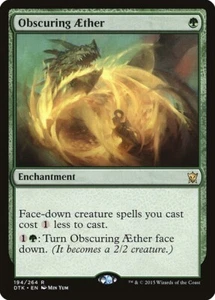 Obscuring Aether 194 Rare Dragons of Tarkir DTK MTG - Picture 1 of 1
