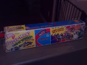 VINTAGE SPIDER-MAN WEB OF TERROR HOT WHEELS RARE MARVEL AVENGERS INCOMPLETE 1978 - Picture 1 of 24