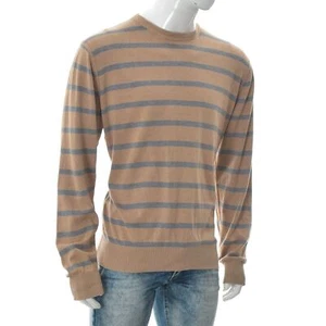 Tommy Hilfiger Men's Crew Neck Long Sleeve Pullover Sweater Shirt Striped XXL - Picture 1 of 7