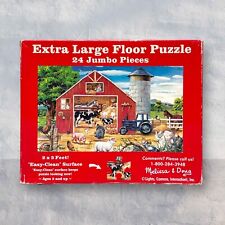 Melissa & Doug Animals in the Barn Extra Large Floor Jigsaw Puzzle - Used