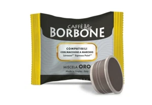 400 CAPSULE CAFFE' BORBONE MISCELA ORO COMPATIBILE ESPRESSO POINT - Imagen 1 de 3
