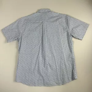 Camicia con bottoni Peter Millar logo bianco tazza birra stampa all over SS - Foto 1 di 7