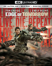 Edge of Tomorrow (2014) 4K Ultra HD + Blu-ray (BRAND NEW) (INCLUDES SLIPCOVER)