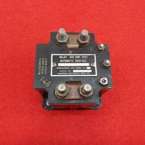 HARTMAN Electric Relay 600AMP SPST, AUTOMATIC DROP OUT, #A-711MB - Picture 1 of 3