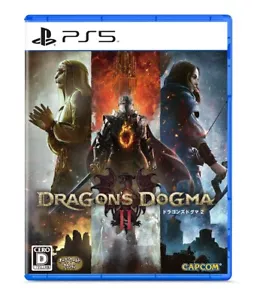 Unopened PS5 Dragon's Dogma II Sony PlayStation 5 Capcom Sealed Action RPG JP - Picture 1 of 3