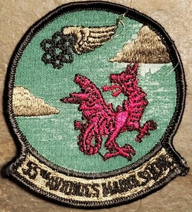 ORIGINAL USAF AIR FORCE 55th AVIONICS MAINTENANCE SQUADRON PATCH SUBDUED VTG - Picture 1 of 2