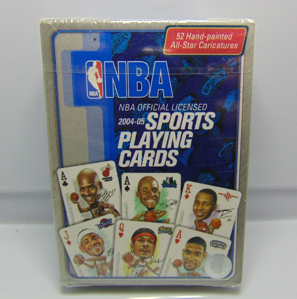 NBA 2004-2005 Sports Playing Cards Lebron James Allen Iverson Kobe Bryant St01