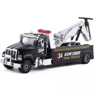 1:50 Traffic Wrecker Tow Truck Model Car Diecast Toy Vehicle Toys for Boys Gifts - Picture 1 of 11